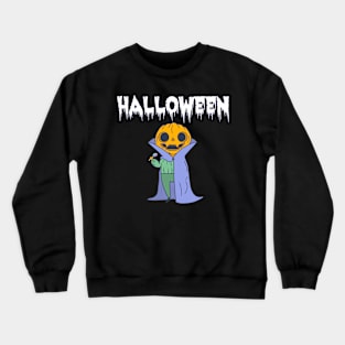 halloween pumpkin Crewneck Sweatshirt